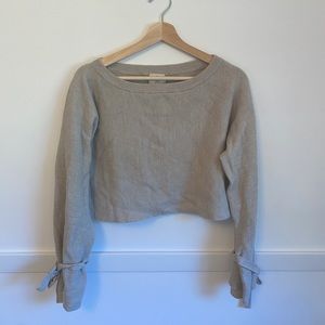 Aritzia Wilfred Cropped Sweater